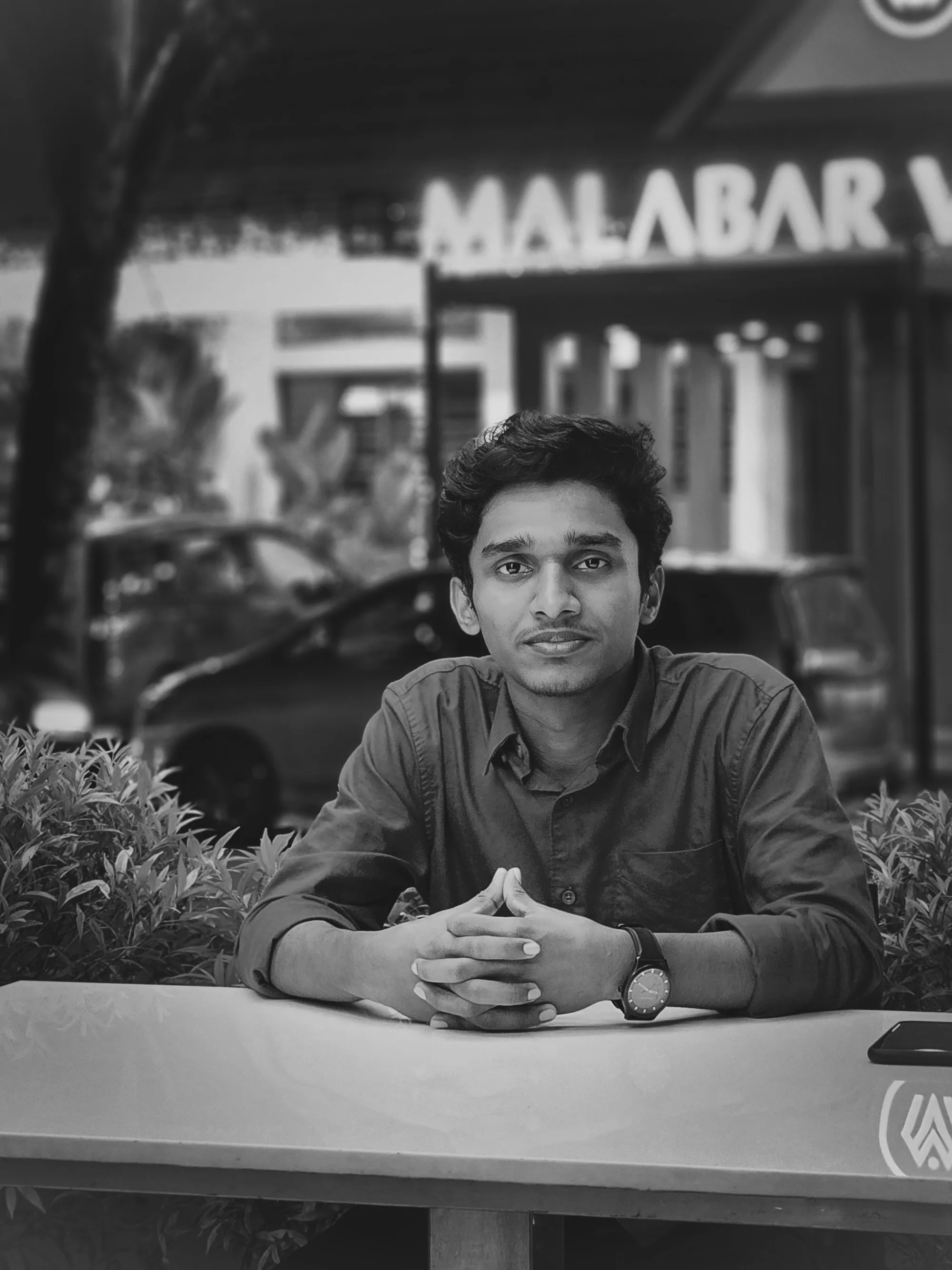 Portrait of web developer Benet Paul Benny